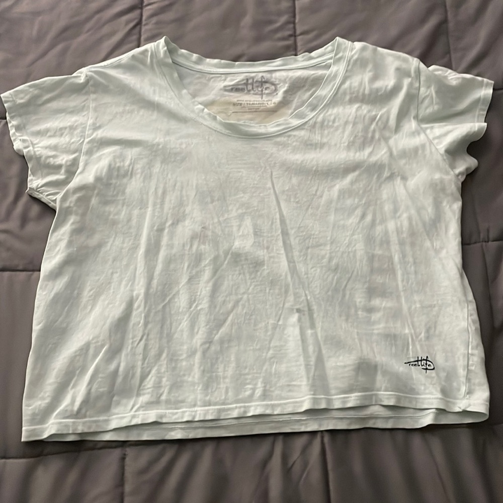 Reel Life Crop Top T-shirt